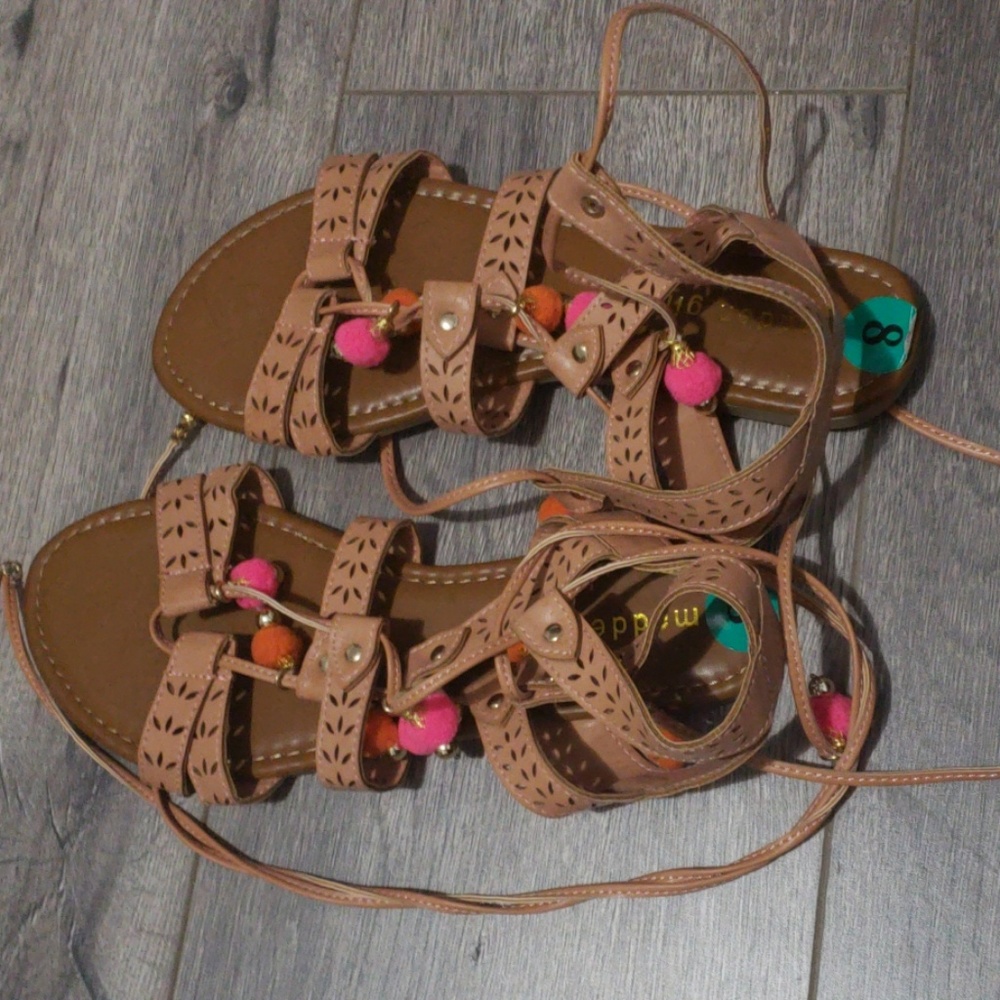 Tan sandals